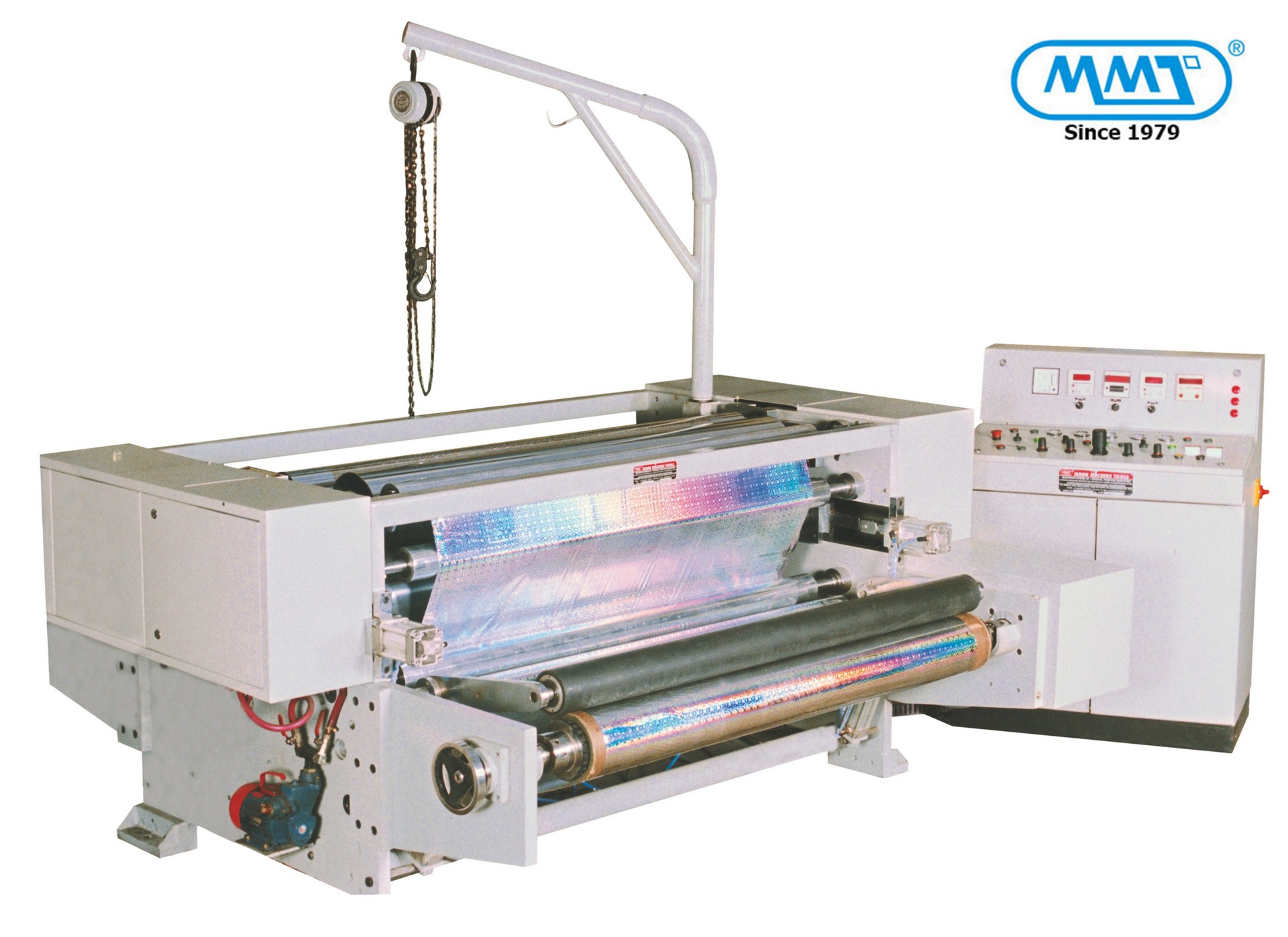 Wide Web Hologram Soft Embossing